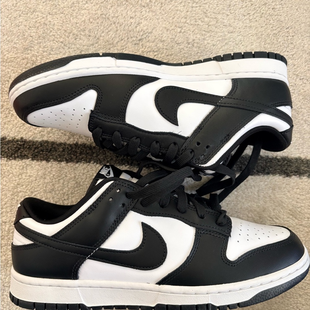 Brand New Nike Dunk Low Retro “Panda” Black White Sneakers | Size 10